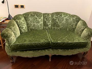 divano a conchiglia anni '40