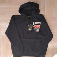 Felpa Frankie Garage "Badass" Nuova con cartellino