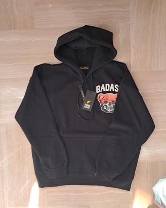 Felpa Frankie Garage "Badass" Nuova con cartellino