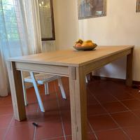 Tavolo in legno rovere artigianale