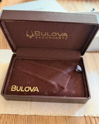 Scatola Bulova Accuquartz vintage deluxe edition