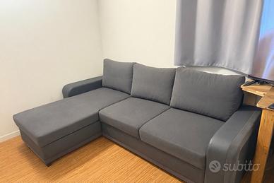Divano letto con contenitore