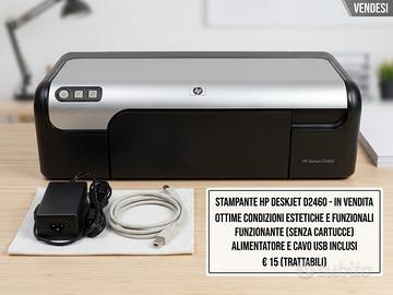 Stampante HP Deskjet D2460 - funzionante con cavi