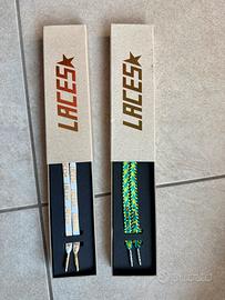 2 paia di lacci originali Golden Goose