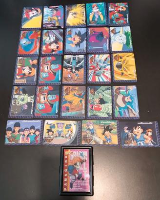 Lotto Completo Carte Dragon Ball GT Quiz Battle + 