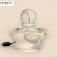 Fontana in marmo da arredamento 