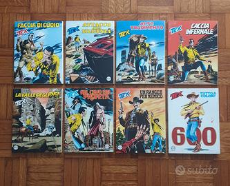 Lotto di 16 Albi Tex Sergio Bonelli N. 593/608