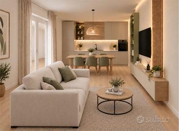Nuovo trilocale con cortile privato e ingresso ind