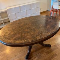 Tavolo da pranzo in radica di noce