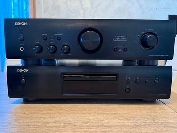 Denon PMA-720AE + DCD-520AE ampli e lettore CD