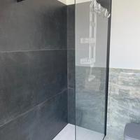 Box doccia 120 cm nero