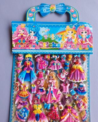 Stickers 3D per vestire bambole 