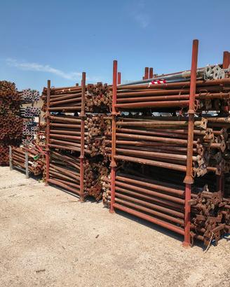 Puntelli a piastra lunghezza 330 - 360 cm