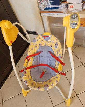 Altalena neonato/bimbo a batteria
