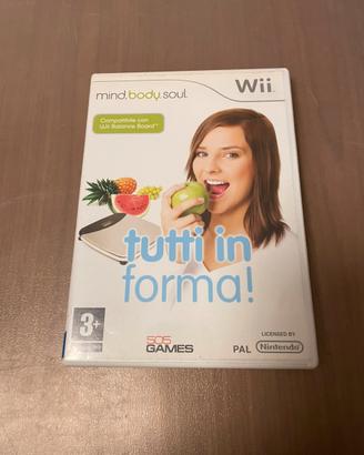 Gioco Nintendo Wii TUTTI IN FORMA