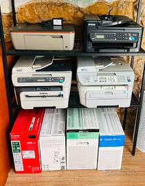 stampanti multifunzione HP CANON EPSON BROTHER