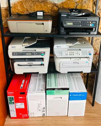stampanti multifunzione HP CANON EPSON BROTHER