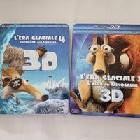 Bluray: L'era Glaciale 3 + 4 (Bluray 3D)