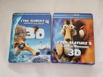 Bluray: L'era Glaciale 3 + 4 (Bluray 3D)