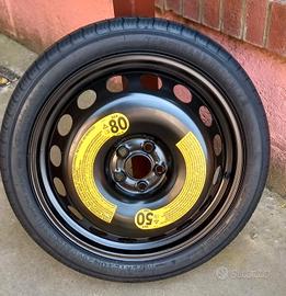 ruotino 125/70 r18 seat arona audi a1 t-cross polo