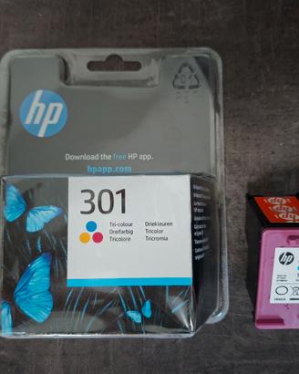 Cartuccia stampante HP 301 Tricolore