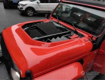 Cofano Jeep Wrangler  JL o JT in fibra