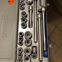 Set cricchetto 1/2" pollice rahsol