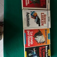 Set 4 avvincenti romanzi di Robert Ludlum