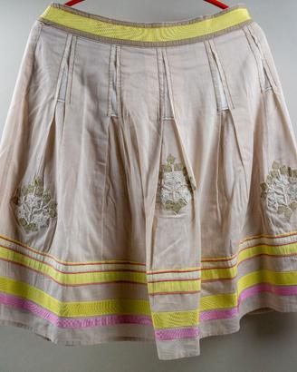 Gonna Dorothy Perkins Beige/Rosa Taglia M