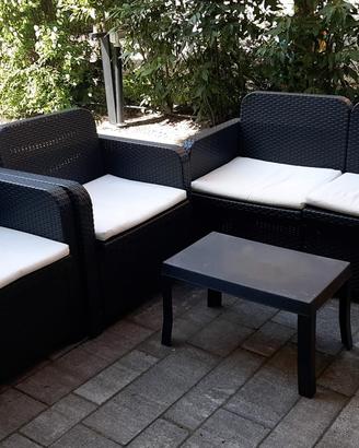 set divano giardino
