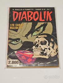 Diabolik Anno XIX - N.7 "120 carati maledetti"