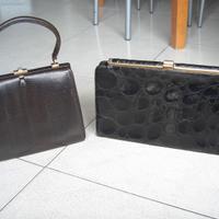 Borse vintage in puro rettile e puro coccodrillo
