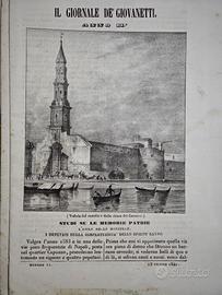 1841 Giornale Giovanetti - Napoli Castello Carmine