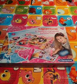 Tappeto e puzzle principesse Disney 