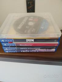 dead stranding bloodborne doom tropico6 watch dog