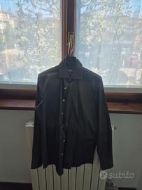 CAMICIA VERDE COTTON SILK