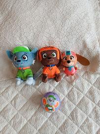 Peluche e pallina Paw patrol