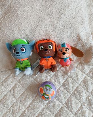 Peluche e pallina Paw patrol