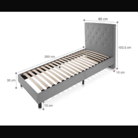 Letto singolo moderno