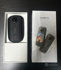 Videocamera ista 360 x3 pari al nuovo