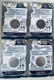 2 hard disk 2.5 wd 500gb wd5000lplx slim 7200rpm