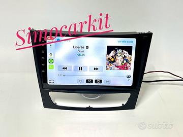 Autoradio 8+256Gb Andr 14 Per Mercedes Classe E CL