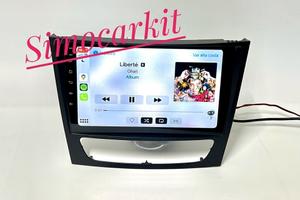 Autoradio 8+256Gb Andr 14 Per Mercedes Classe E CL