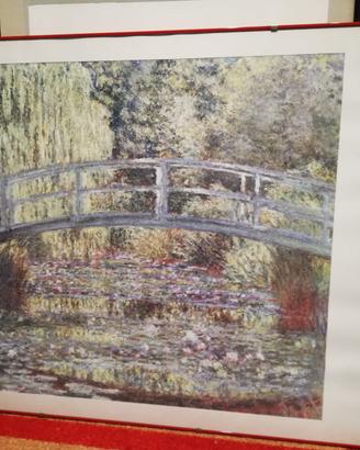 Stampa vintage "Il ponte Giapponese" di Monet