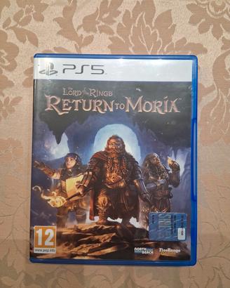 lord of the ring ritorno to moria 