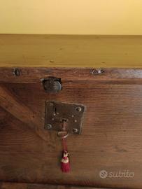 Cassapanca antica fine 800