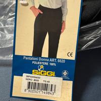 Pantaloni donna cameriera neri NUOVI