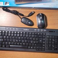 Tastiera e mouse wireless Mediacom ME-MCK160