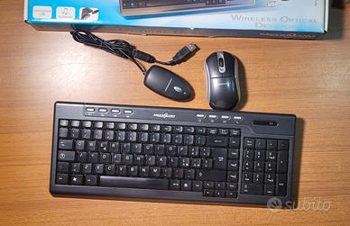 Tastiera e mouse wireless Mediacom ME-MCK160