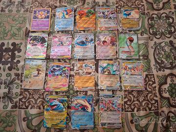 Pokemon GCC: 72 carte rare EX GX V ecc. in foto
